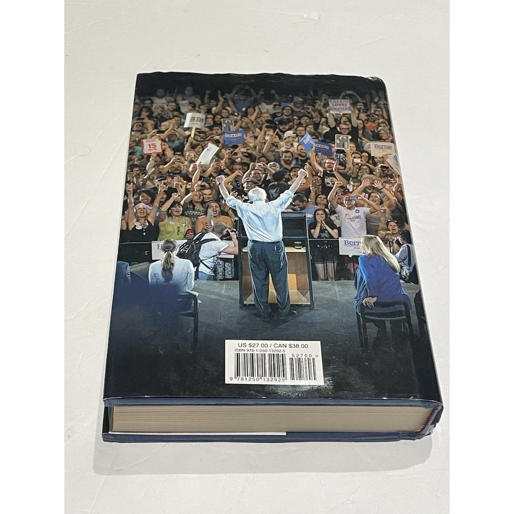 Hand Signed Our Revolution: A Future to Believe In Hardcover Bernie Sanders 2016